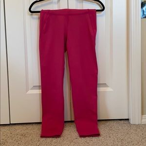 Pink Gap Fit Athletic Leggings